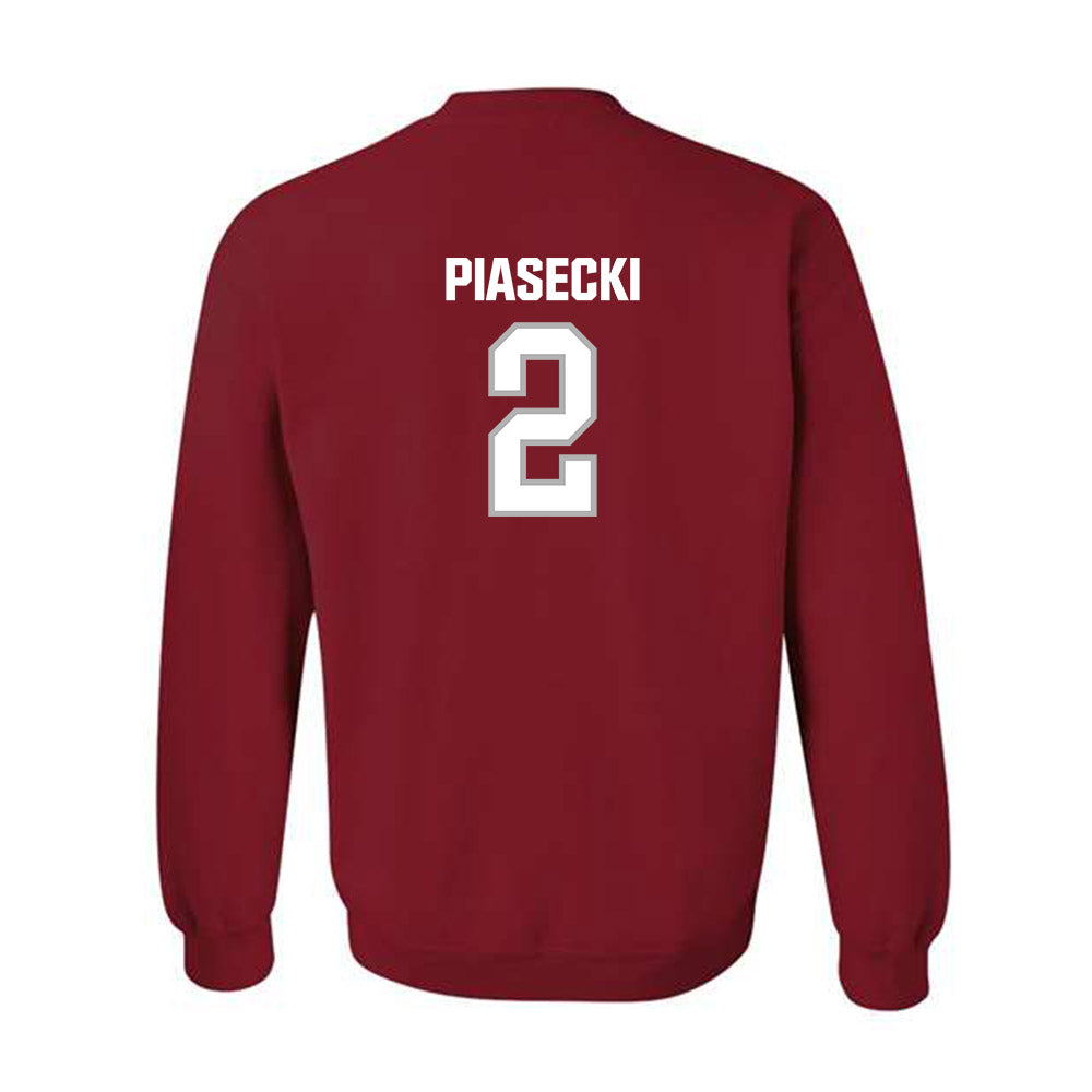 Troy - NCAA Baseball : Aaron Piasecki - Classic Shersey Crewneck Sweatshirt-1