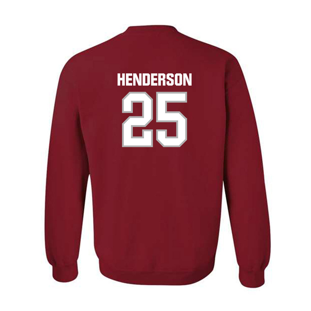 Troy - NCAA Football : Kavion Henderson - Classic Shersey Crewneck Sweatshirt-1