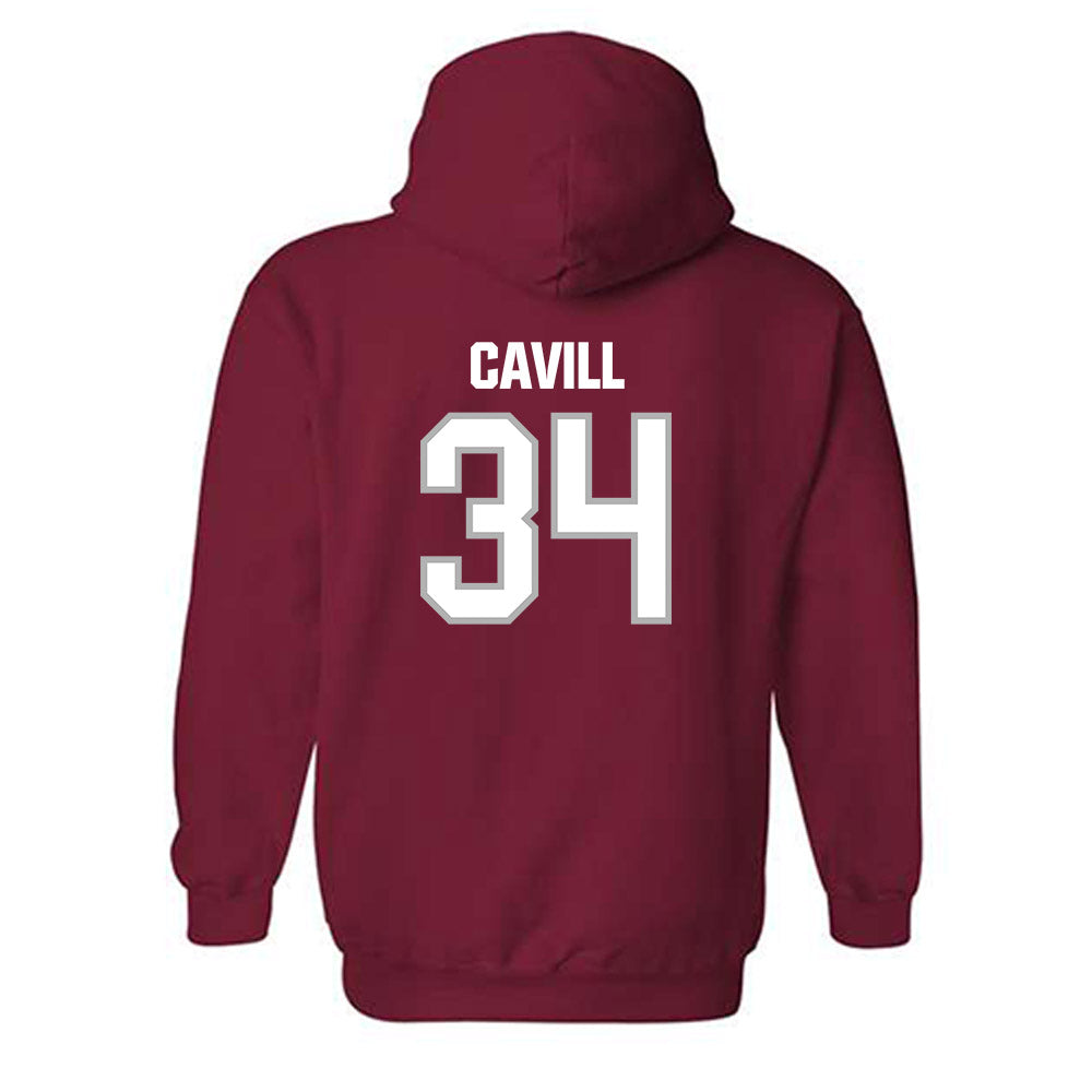 Troy - NCAA Baseball : Blake Cavill - Classic Shersey Hooded Sweatshirt-1