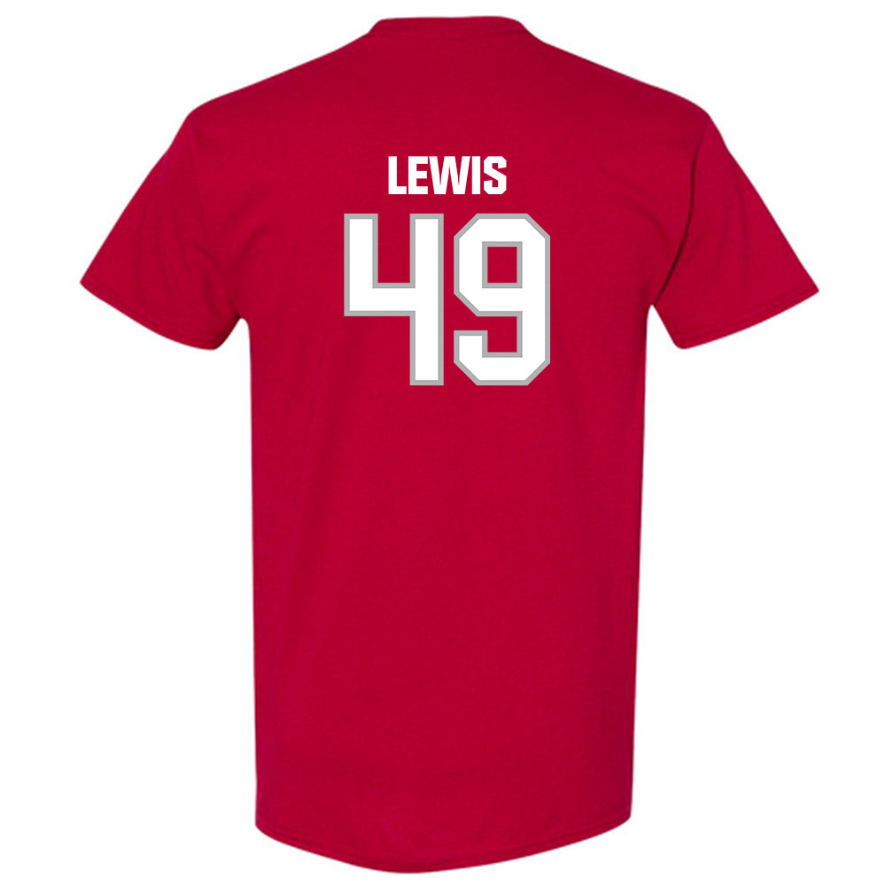 Troy - NCAA Football : Austin Lewis - Classic Shersey T-Shirt-1