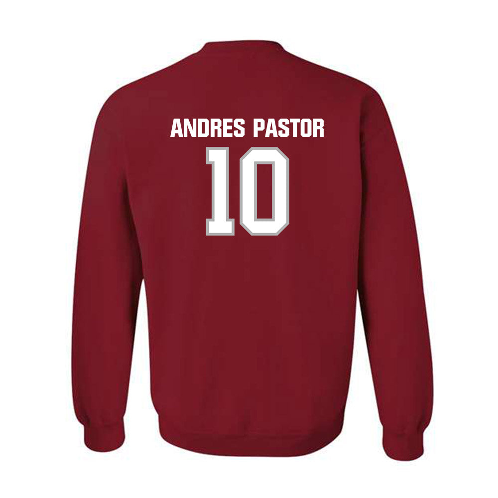 Troy - NCAA Men's Tennis : Yeray Andres Pastor - Classic Shersey Crewneck Sweatshirt-1