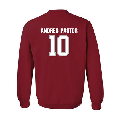 Troy - NCAA Men's Tennis : Yeray Andres Pastor - Classic Shersey Crewneck Sweatshirt-1