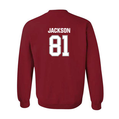 Troy - NCAA Football : JahMarren Jackson - Classic Shersey Crewneck Sweatshirt-1