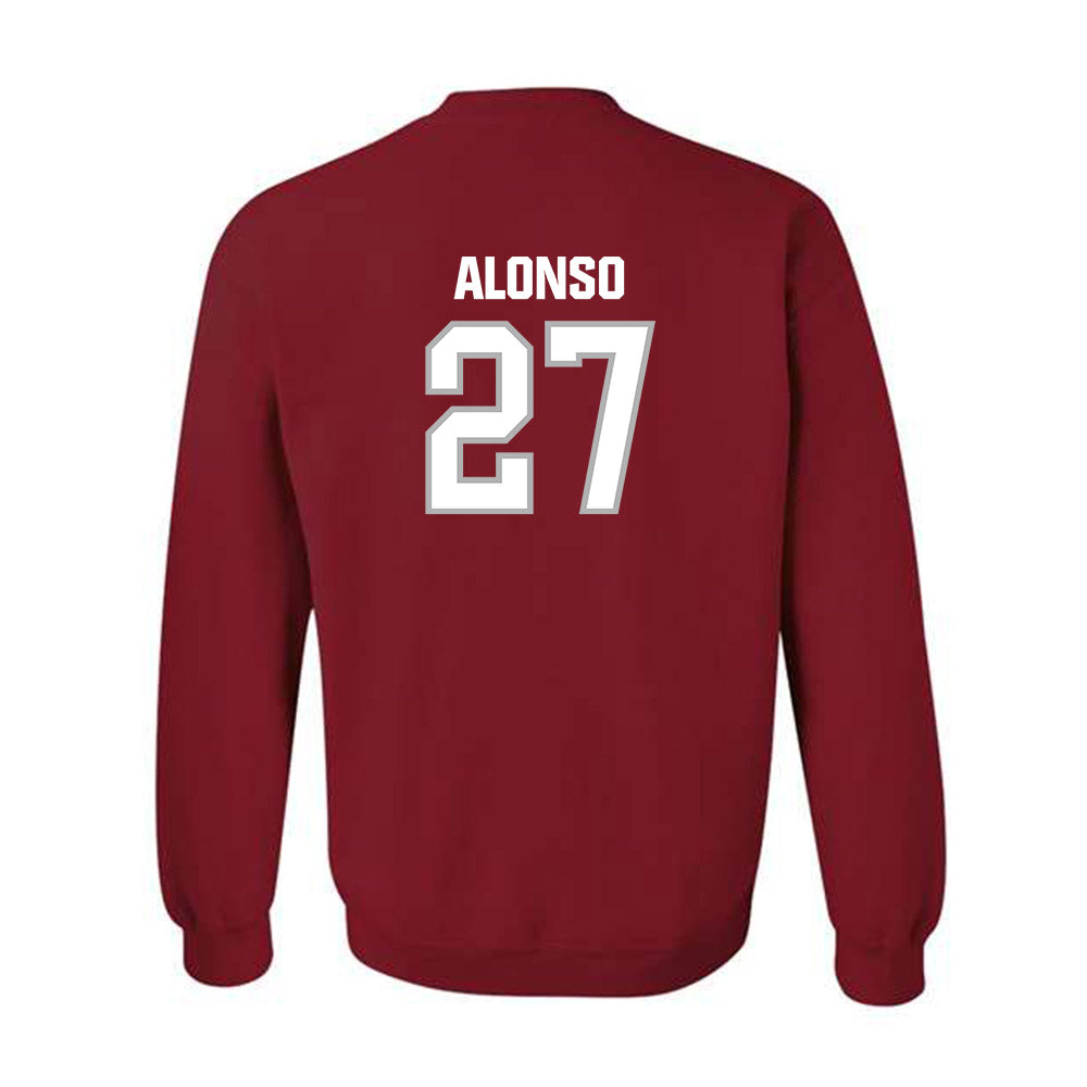 Troy - NCAA Baseball : Dylan Alonso - Classic Shersey Crewneck Sweatshirt-1