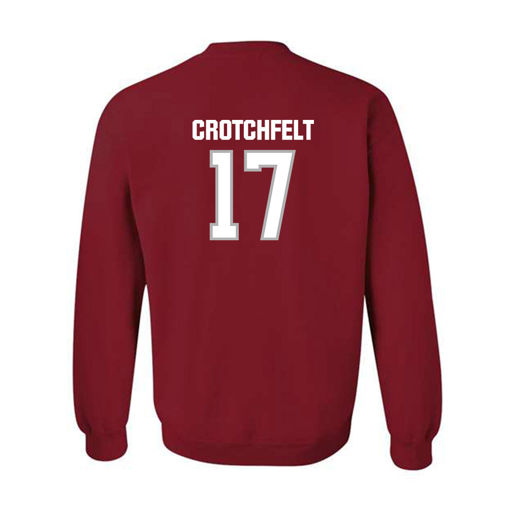 Troy - NCAA Baseball : Zach Crotchfelt - Classic Shersey Crewneck Sweatshirt-1