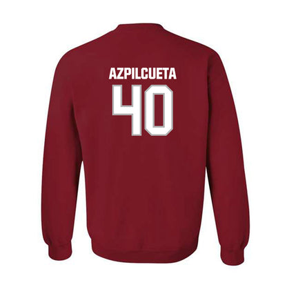 Troy - NCAA Baseball : Nico Azpilcueta - Classic Shersey Crewneck Sweatshirt-1
