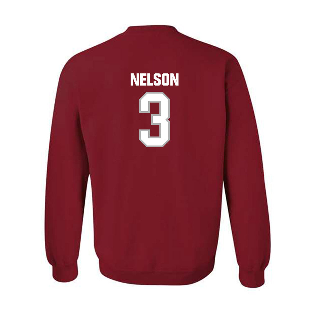 Troy - NCAA Football : Doug Nelson - Classic Shersey Crewneck Sweatshirt-1