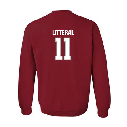 Troy - NCAA Baseball : Lucas Litteral - Classic Shersey Crewneck Sweatshirt-1