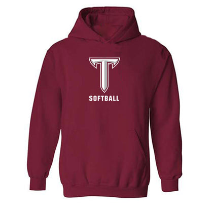 Troy - NCAA Softball : Bre Hughes - Classic Shersey Hooded Sweatshirt-0