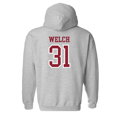 Troy - NCAA Football : Shemar Welch - Generic Shersey Hooded Sweatshirt-1