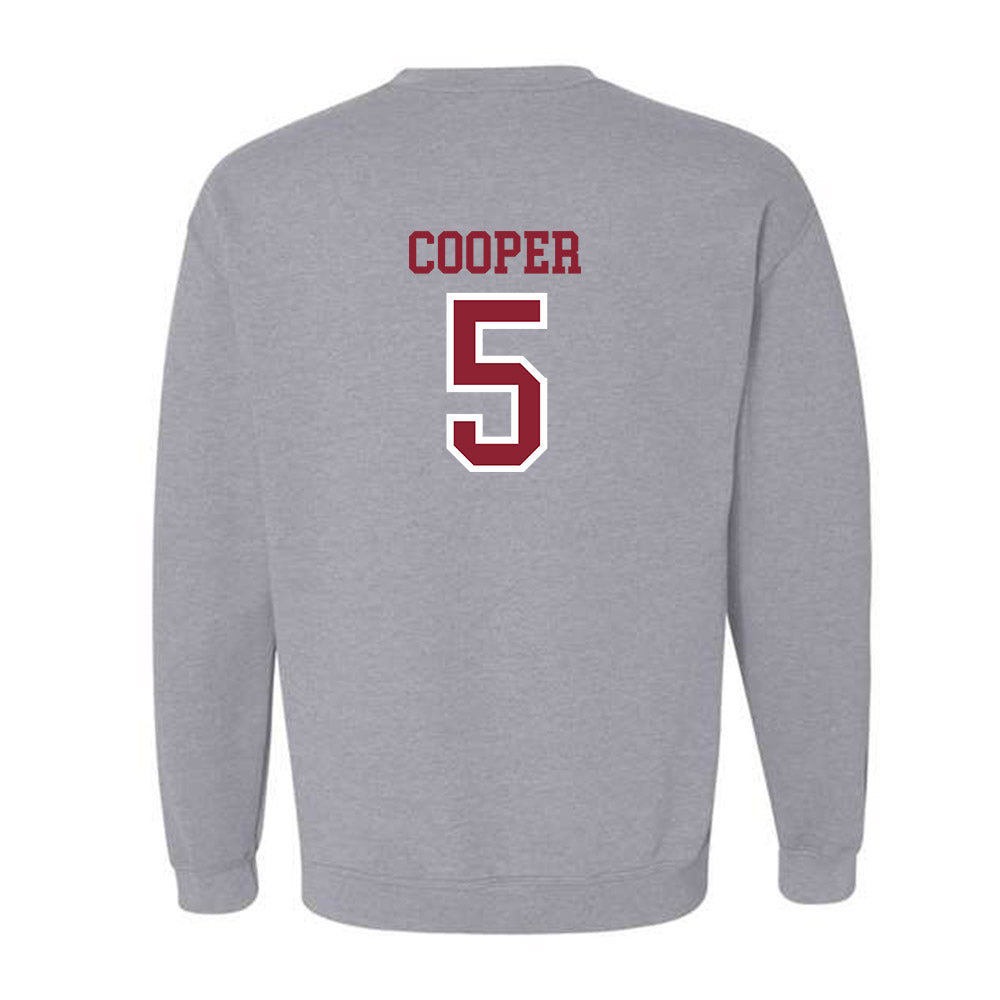 Troy - NCAA Softball : Alivia Cooper - Generic Shersey Crewneck Sweatshirt-1