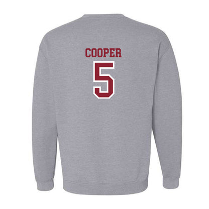 Troy - NCAA Softball : Alivia Cooper - Generic Shersey Crewneck Sweatshirt-1