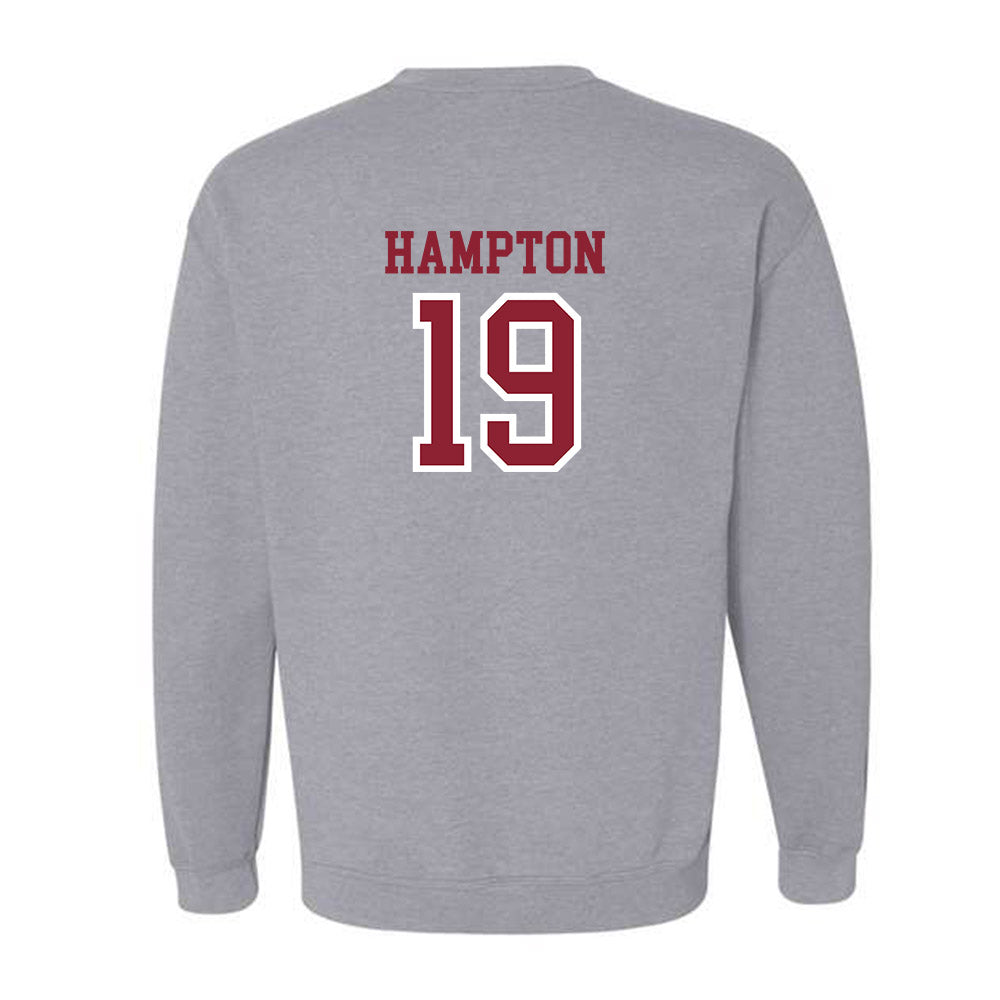 Troy - NCAA Football : Nick Hampton - Generic Shersey Crewneck Sweatshirt-1