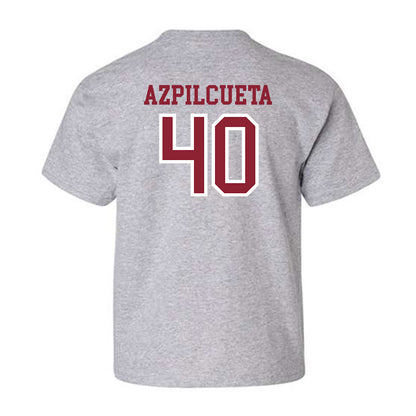 Troy - NCAA Baseball : Nico Azpilcueta - Generic Shersey Youth T-Shirt-1