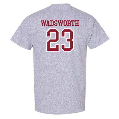 Troy - NCAA Men's Basketball : Tucker Wadsworth - Generic Shersey T-Shirt-1