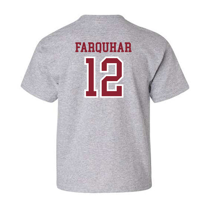 Troy - NCAA Baseball : Tate Farquhar - Generic Shersey Youth T-Shirt-1
