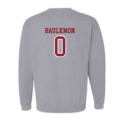 Troy - NCAA Women's Basketball : Kareem Baulkmon - Generic Shersey Crewneck Sweatshirt-1