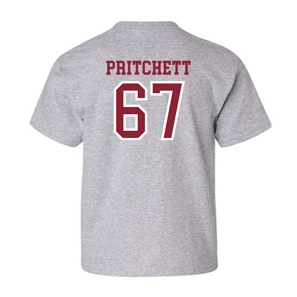 Troy - NCAA Football : Trinton Pritchett - Generic Shersey Youth T-Shirt-1