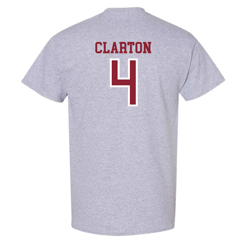 Troy - NCAA Men's Basketball : Emmanuel Clarton - Generic Shersey T-Shirt-1