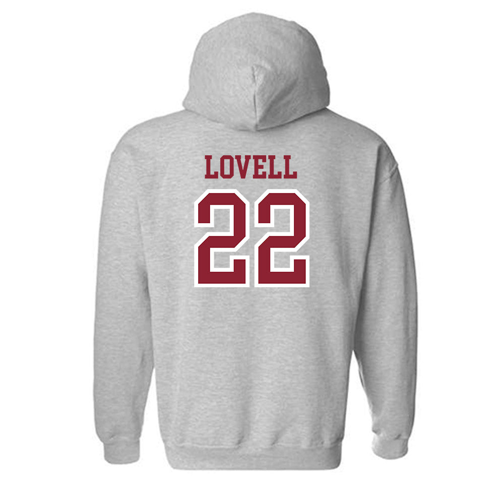 Troy - NCAA Softball : Abby Lovell - Generic Shersey Hooded Sweatshirt-1