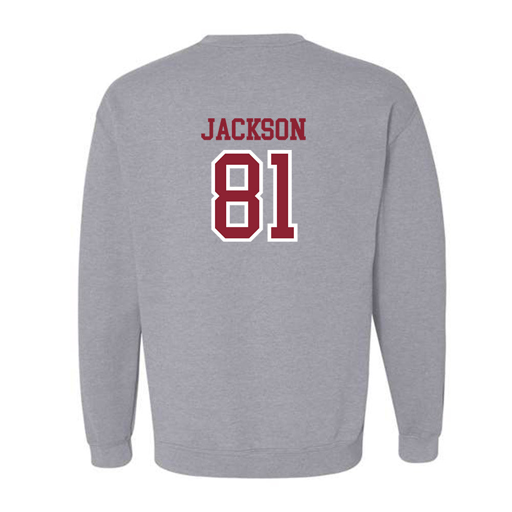 Troy - NCAA Football : JahMarren Jackson - Generic Shersey Crewneck Sweatshirt-1