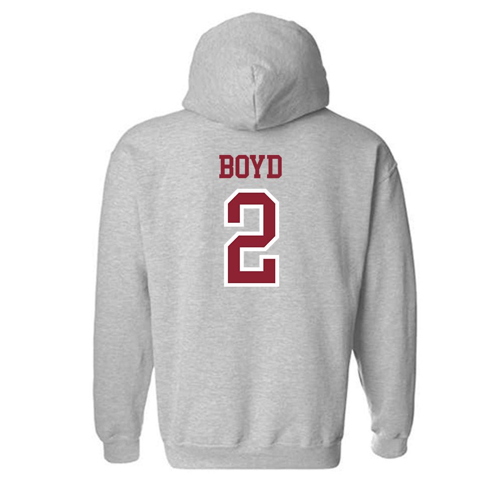 Troy - NCAA Football : Jywon Boyd - Generic Shersey Hooded Sweatshirt-1