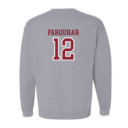 Troy - NCAA Baseball : Tate Farquhar - Generic Shersey Crewneck Sweatshirt-1