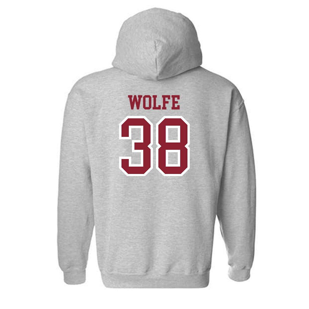 Troy - NCAA Football : Hayden Wolfe - Generic Shersey Hooded Sweatshirt-1