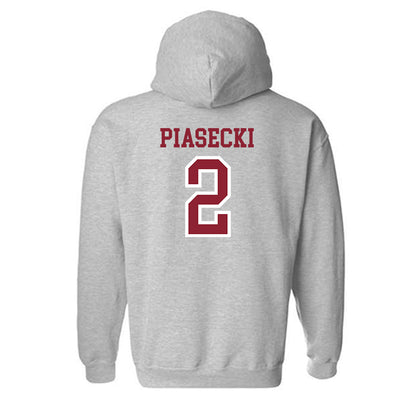 Troy - NCAA Baseball : Aaron Piasecki - Generic Shersey Hooded Sweatshirt-1