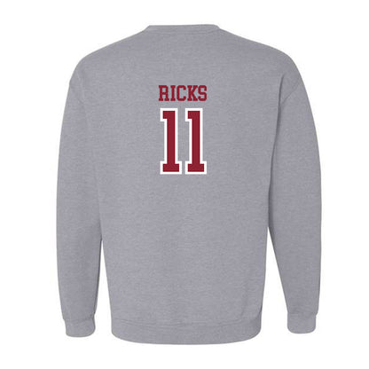 Troy - NCAA Softball : Kyye Ricks - Generic Shersey Crewneck Sweatshirt-1