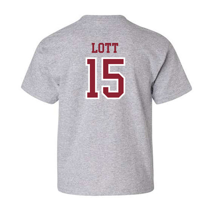 Troy - NCAA Football : TJ Lott - Generic Shersey Youth T-Shirt-1