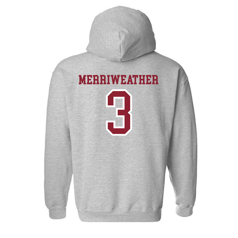Troy - NCAA Football : Jaheim Merriweather - Generic Shersey Hooded Sweatshirt-1
