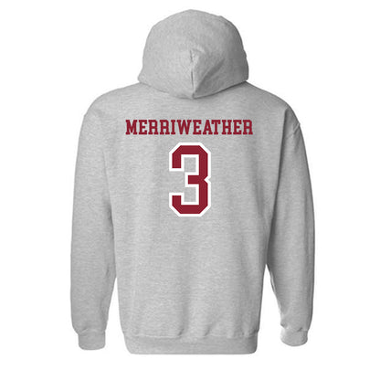 Troy - NCAA Football : Jaheim Merriweather - Generic Shersey Hooded Sweatshirt-1