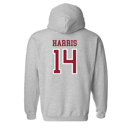 Troy - NCAA Football : Marquis Harris - Generic Shersey Hooded Sweatshirt-1