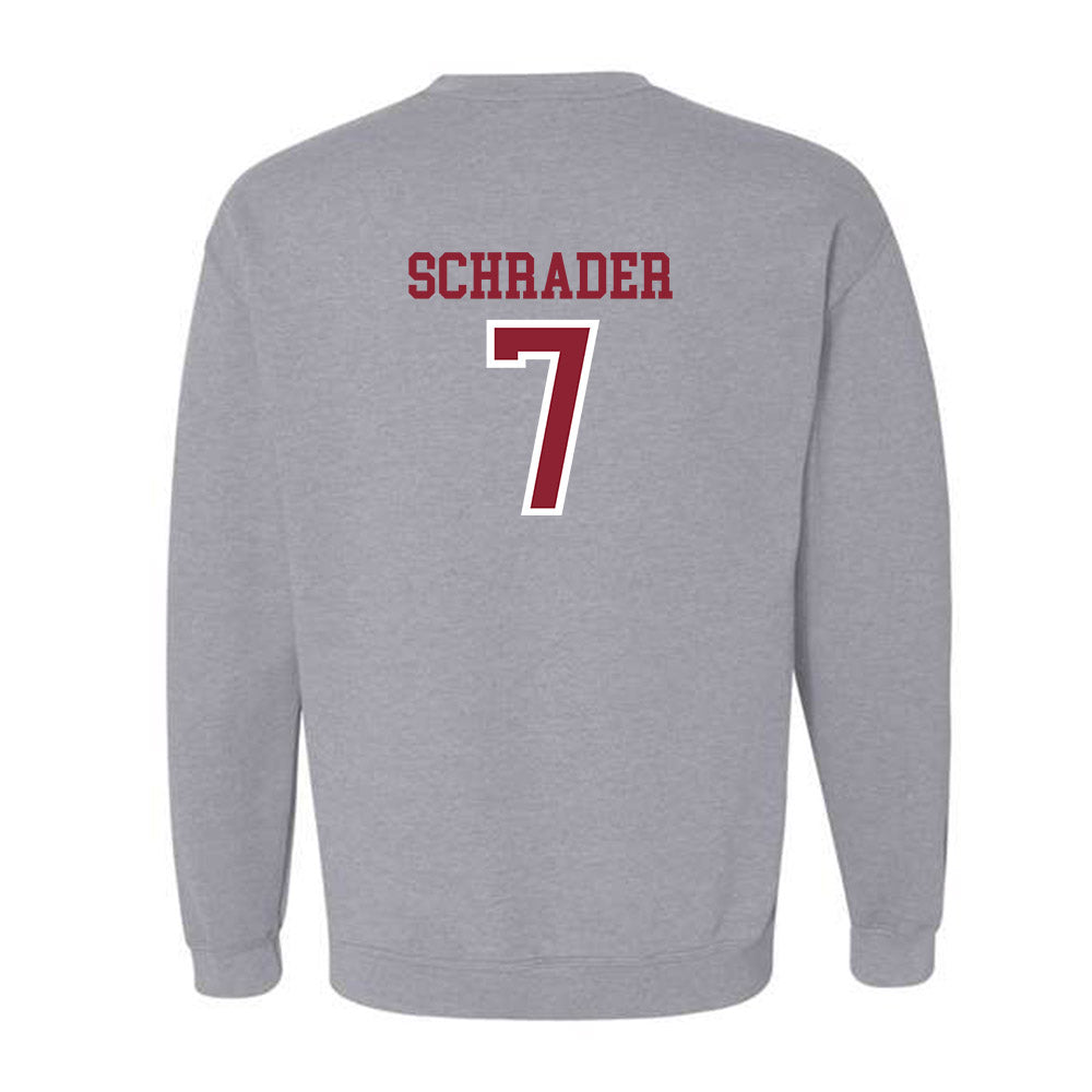 Troy - NCAA Baseball : Gavin Schrader - Generic Shersey Crewneck Sweatshirt-1