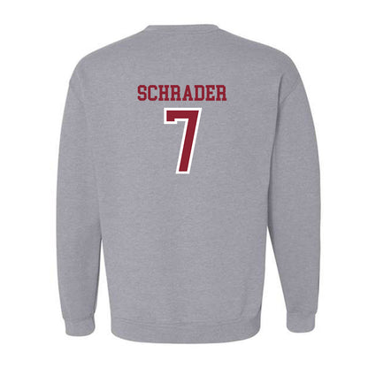 Troy - NCAA Baseball : Gavin Schrader - Generic Shersey Crewneck Sweatshirt-1