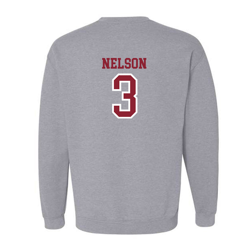 Troy - NCAA Football : Doug Nelson - Generic Shersey Crewneck Sweatshirt-1