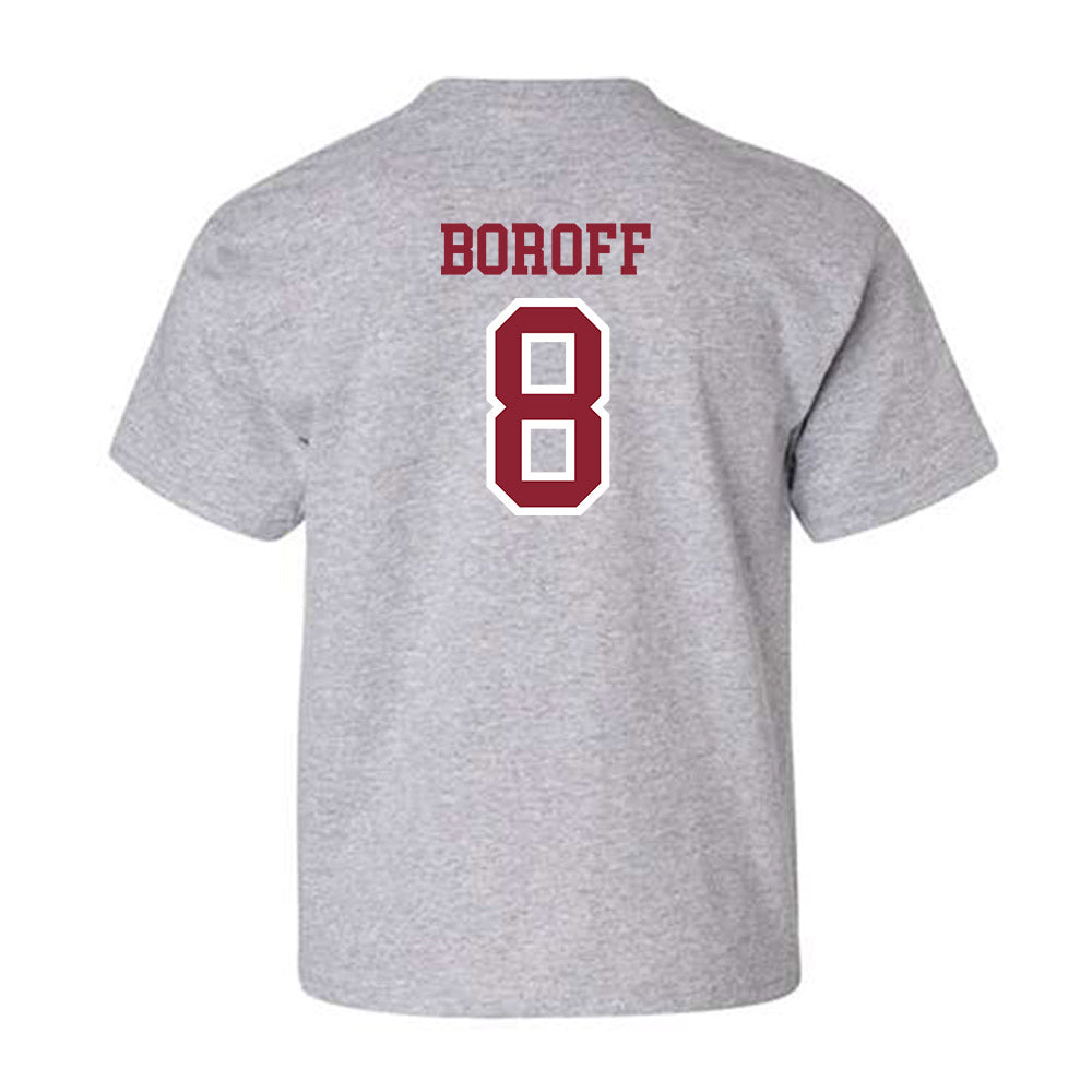 Troy - NCAA Baseball : Jabe Boroff - Generic Shersey Youth T-Shirt-1
