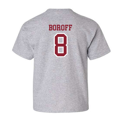 Troy - NCAA Baseball : Jabe Boroff - Generic Shersey Youth T-Shirt-1