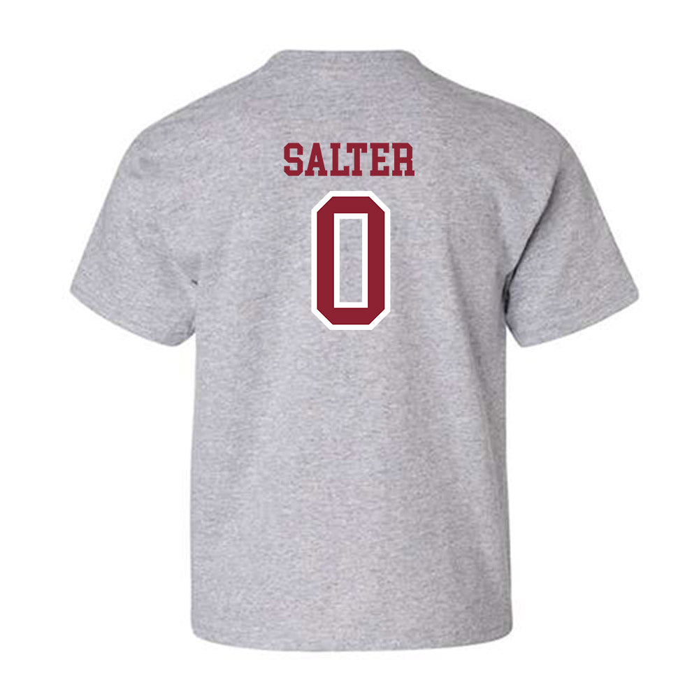 Troy - NCAA Women's Basketball : Detavia Salter - Generic Shersey Youth T-Shirt-1