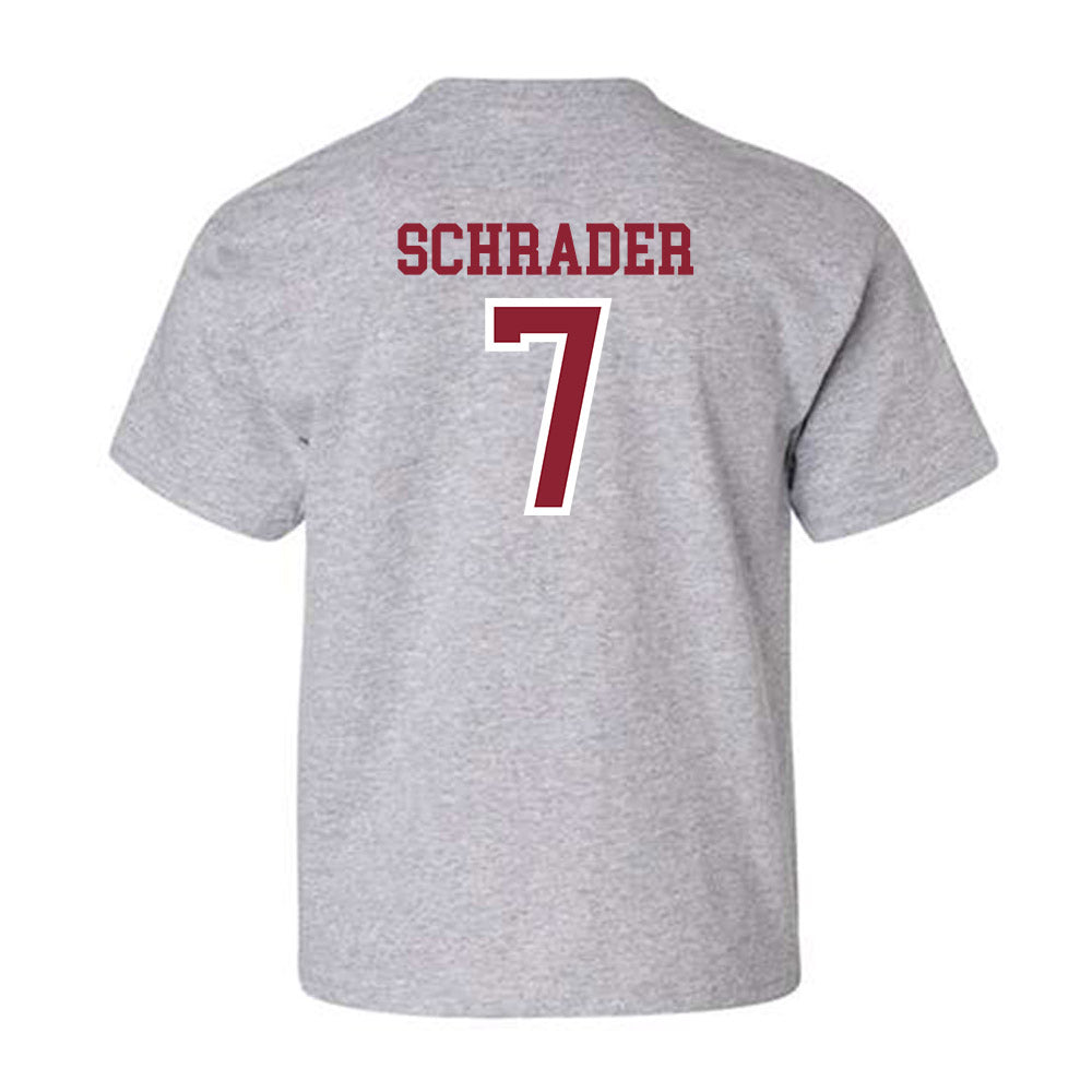 Troy - NCAA Baseball : Gavin Schrader - Generic Shersey Youth T-Shirt-1