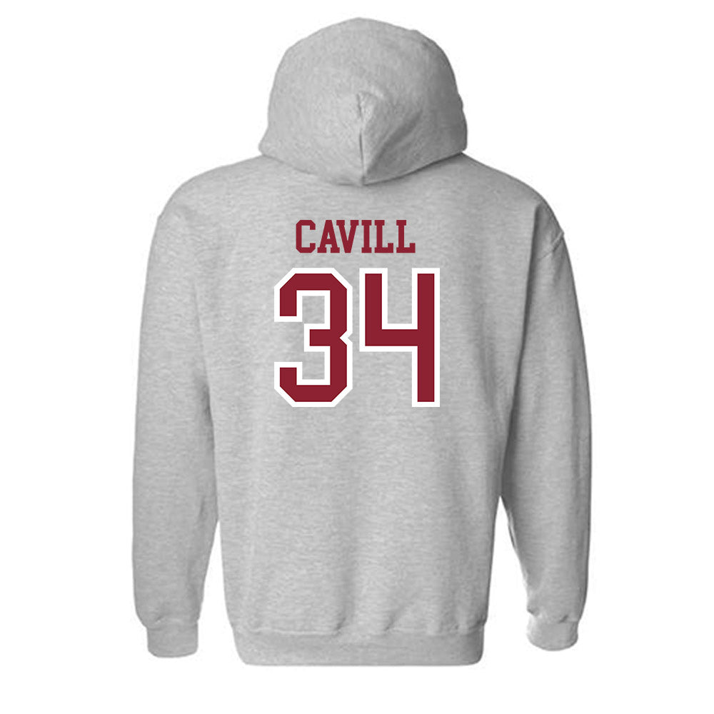 Troy - NCAA Baseball : Blake Cavill - Generic Shersey Hooded Sweatshirt-1