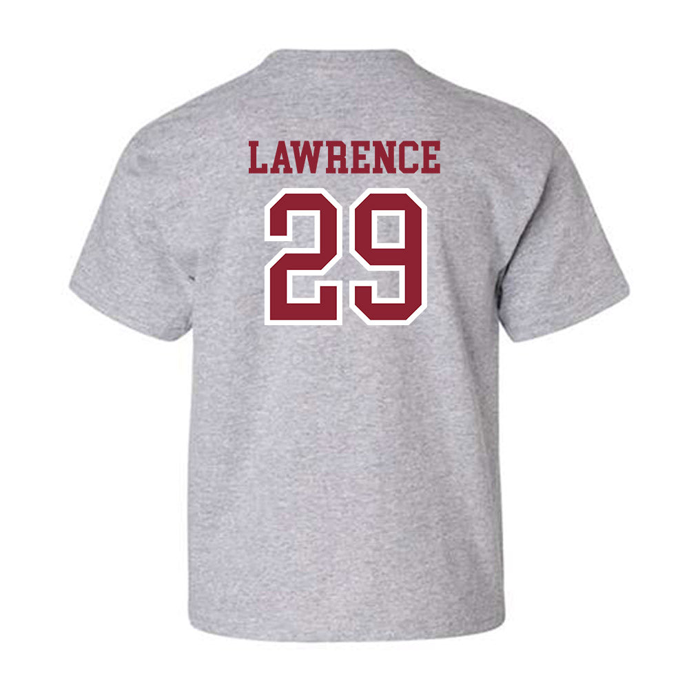 Troy - NCAA Softball : Jasmine Lawrence - Generic Shersey Youth T-Shirt-1