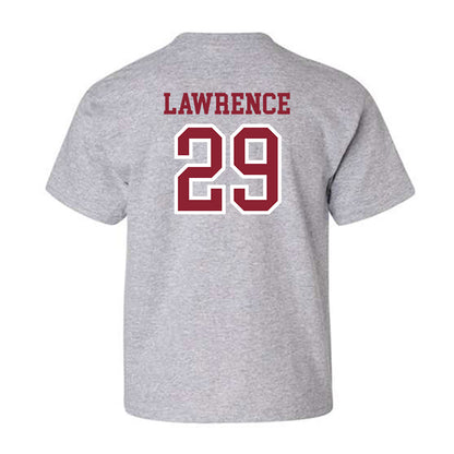 Troy - NCAA Softball : Jasmine Lawrence - Generic Shersey Youth T-Shirt-1