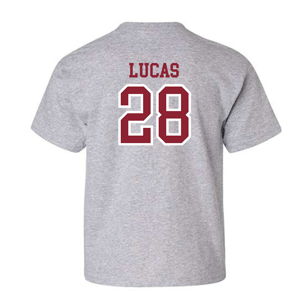 Troy - NCAA Baseball : Jackson Lucas - Generic Shersey Youth T-Shirt-1