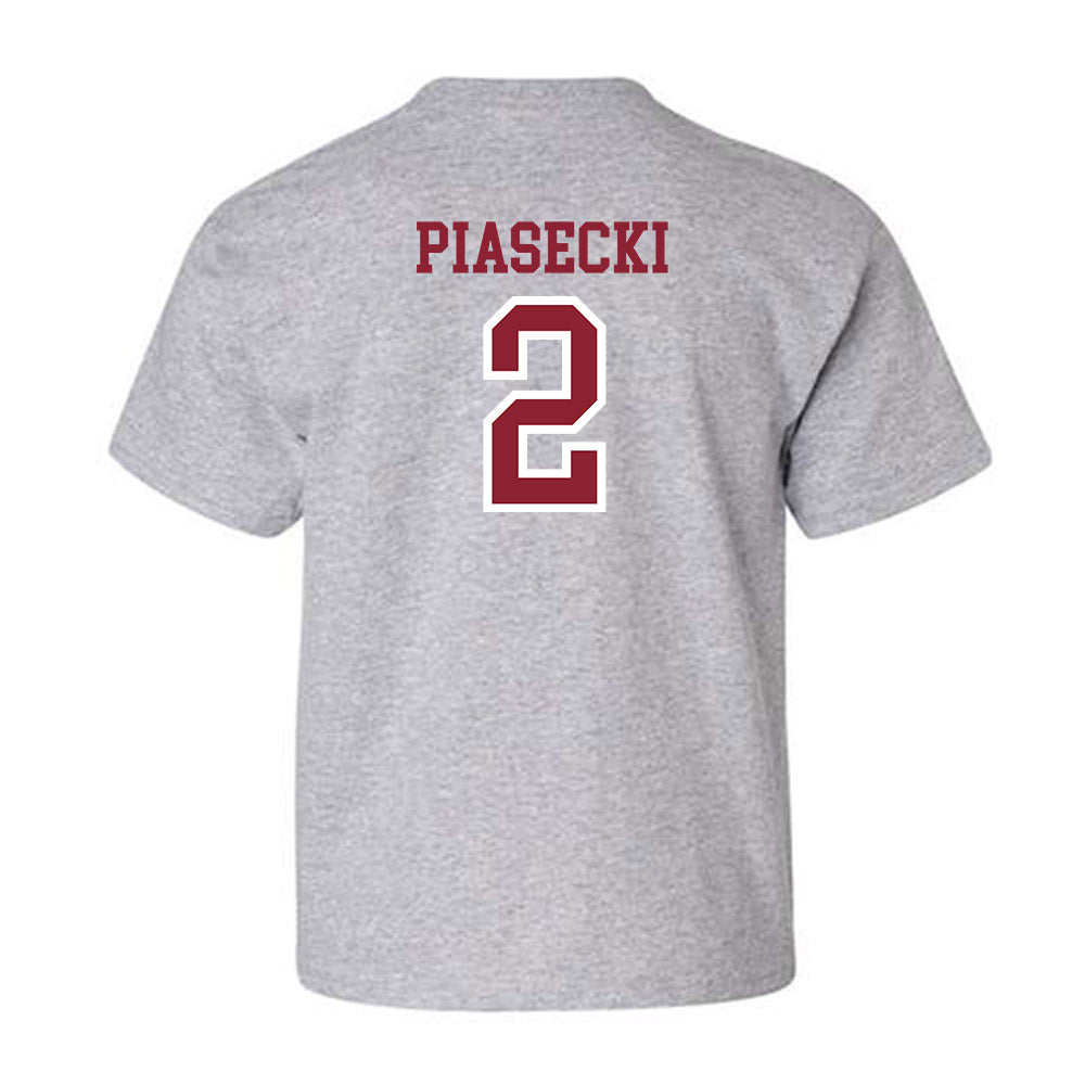 Troy - NCAA Baseball : Aaron Piasecki - Generic Shersey Youth T-Shirt-1