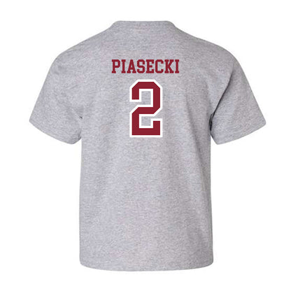 Troy - NCAA Baseball : Aaron Piasecki - Generic Shersey Youth T-Shirt-1