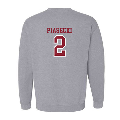 Troy - NCAA Baseball : Aaron Piasecki - Generic Shersey Crewneck Sweatshirt-1