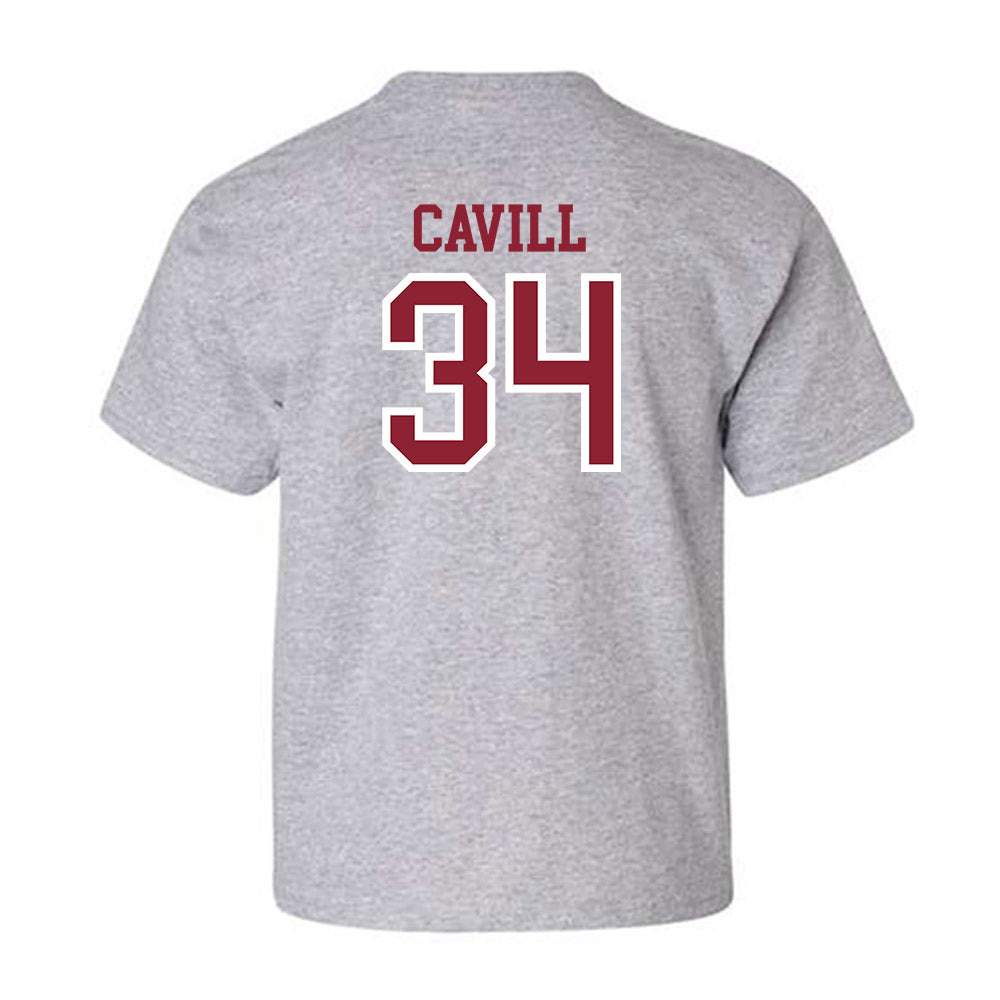 Troy - NCAA Baseball : Blake Cavill - Generic Shersey Youth T-Shirt-1