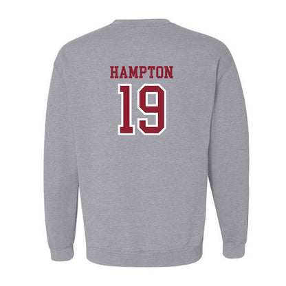 Troy - NCAA Football : Nick Hampton - Generic Shersey Crewneck Sweatshirt-1